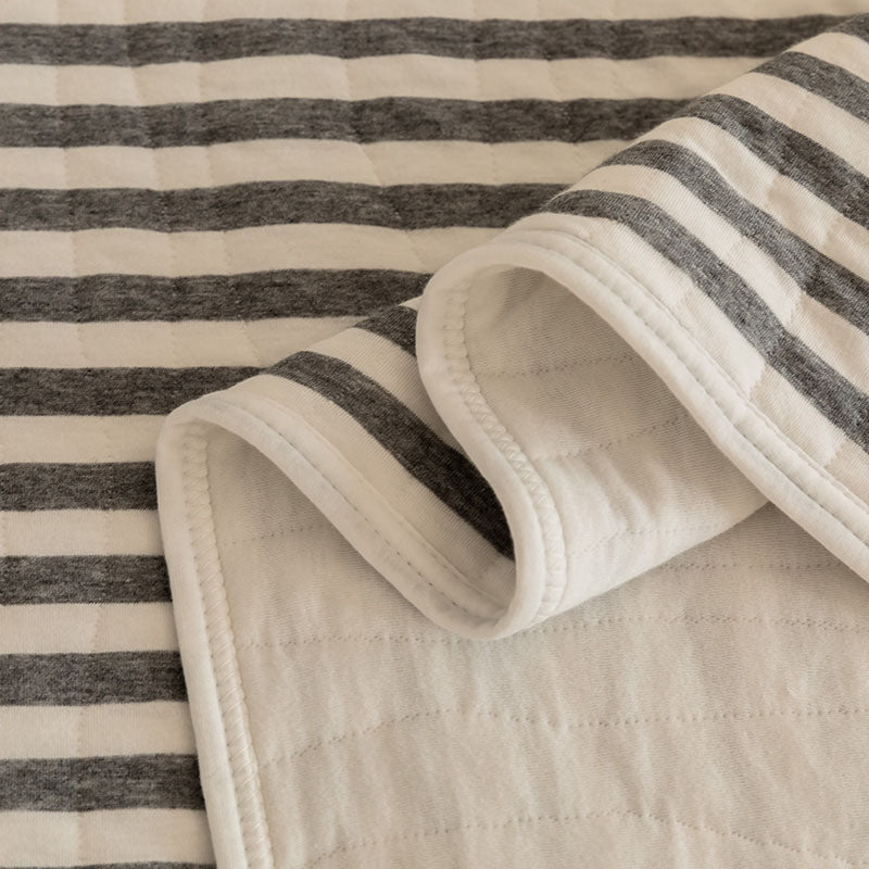 Cotton Striped Quilt