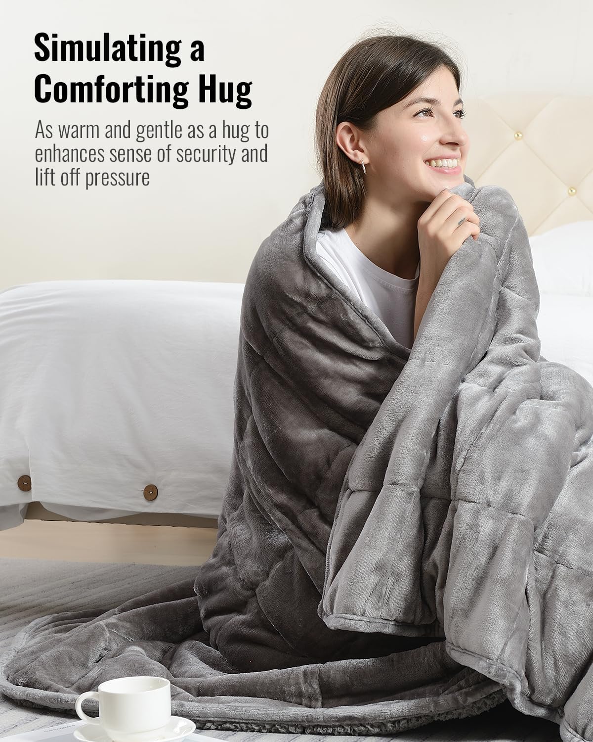 Sherpa Fleece Weighted Blanket