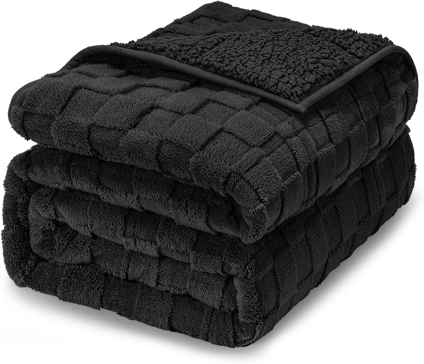 15lb Faux Fur Dual-Sided Weighted Blanket