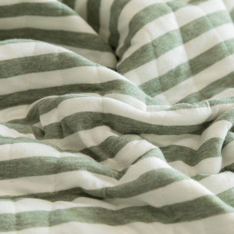 Cotton Striped Quilt
