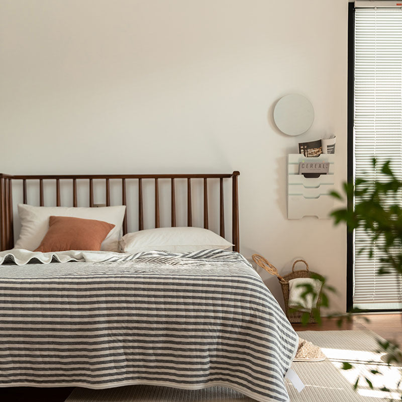 Cotton Striped Quilt