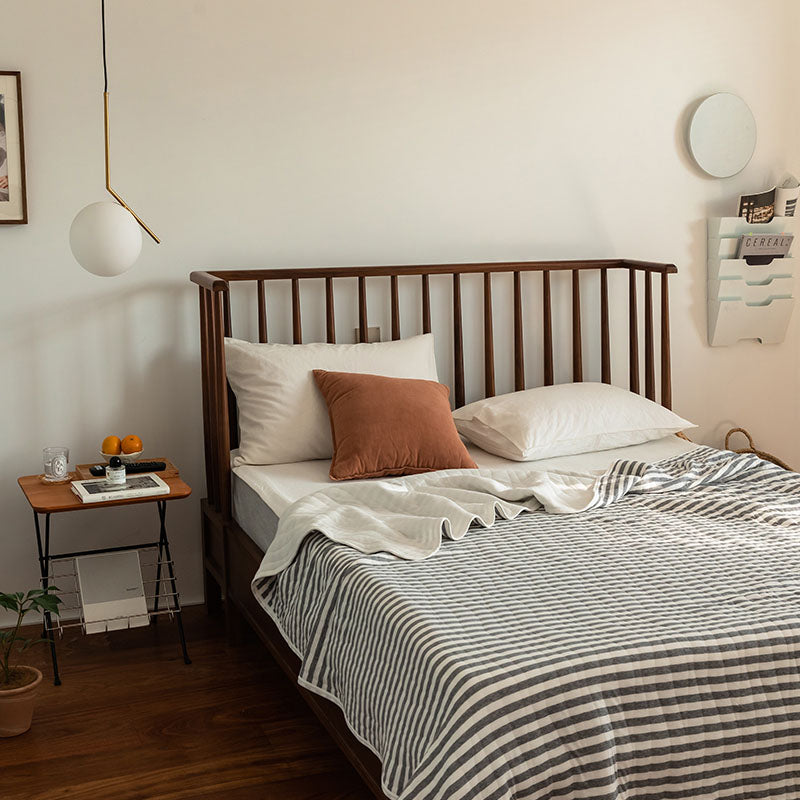 Cotton Striped Quilt