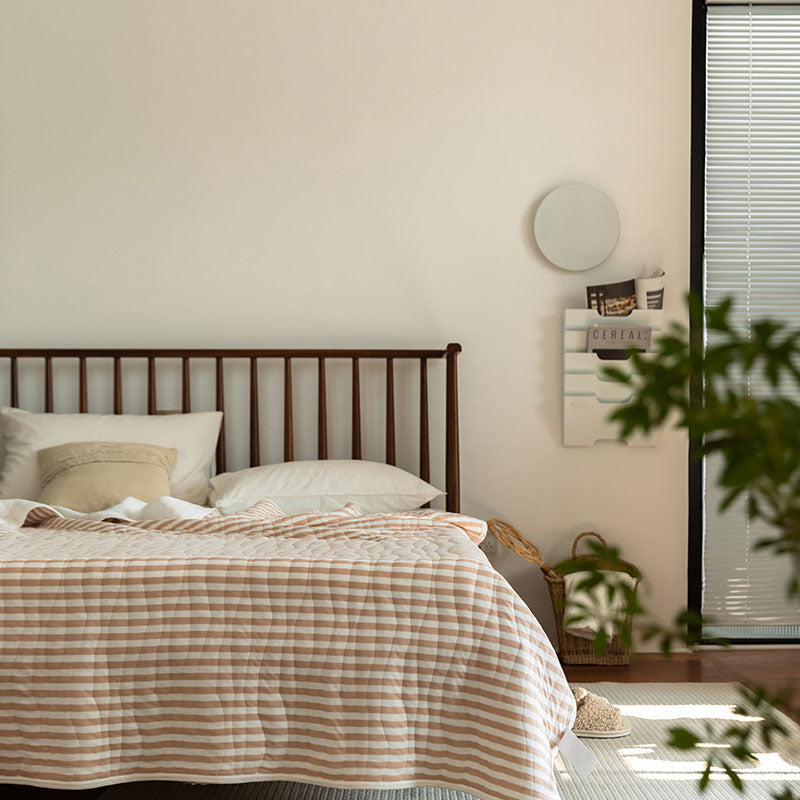 Cotton Striped Quilt