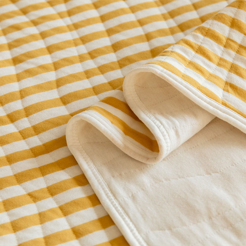 Cotton Striped Quilt