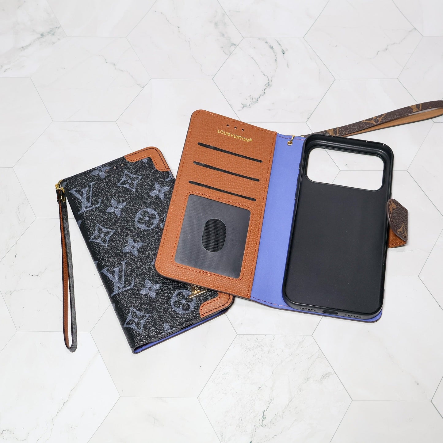 Folio Wallet Case Edge Patches for 14-17 / Pro / Pro Max / Plus